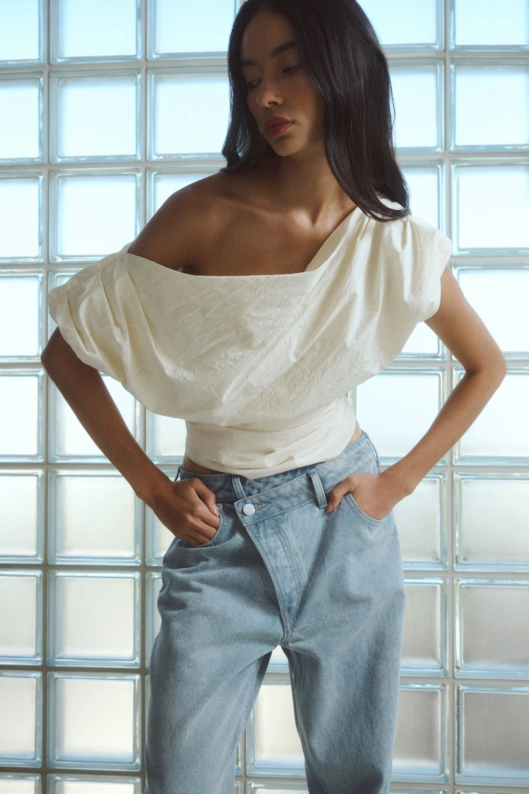 ONE OF OTHERS - HENRIETTA TOP - VANILLA