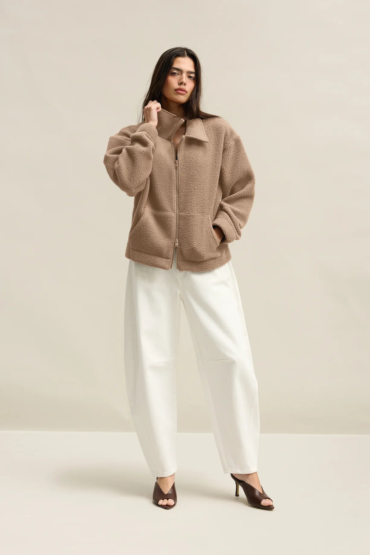 ORTC - GEORGIA SHERPA JACKET TEDDY