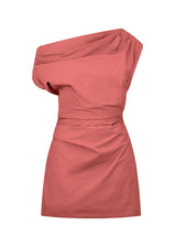 ONE OF OTHERS - PALLAS MINI DRESS - WASHED RED