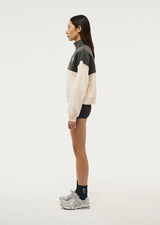 P.E NATION - CENTRE FIELD SWEAT - FOSSIL