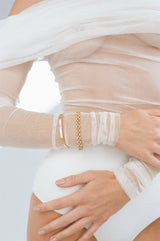 PORTER - FINE BABY LINK BRACELET - GOLD