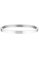 PORTER - DYLAN BANGLE SILVER - PLAIN