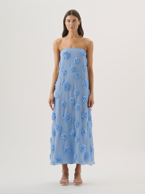 ROAME - CLAUDIA DRESS - BLUEBELL