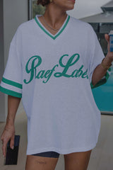 RAEF THE LABEL - EST. GRAPHIC TEE - WHITE