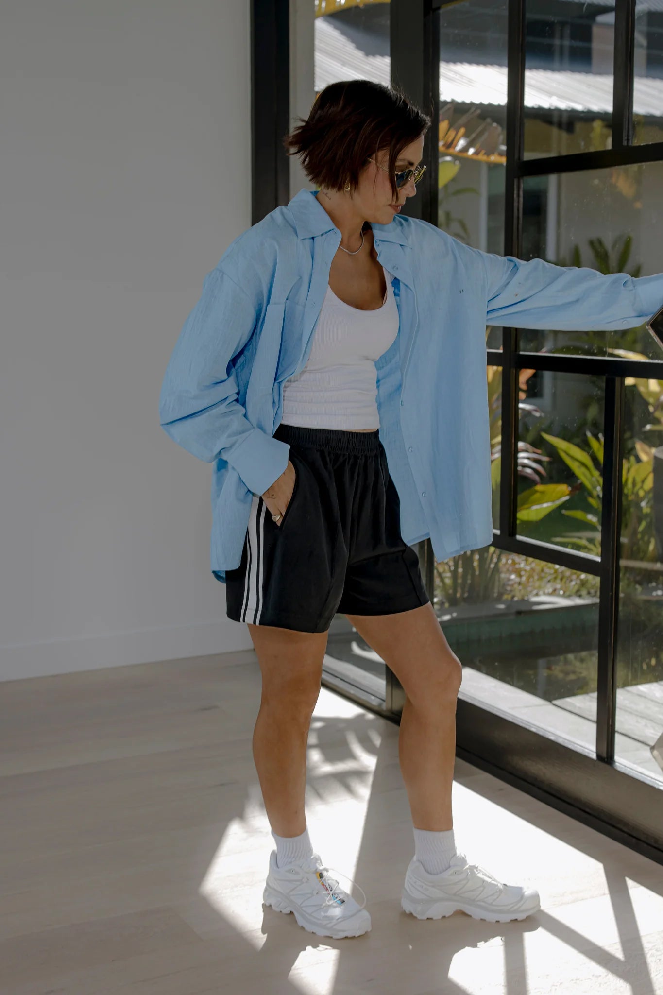RAEF THE LABEL - ROBBIE SHORTS - BLACK