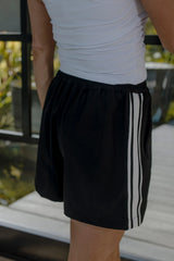 RAEF THE LABEL - ROBBIE SHORTS - BLACK