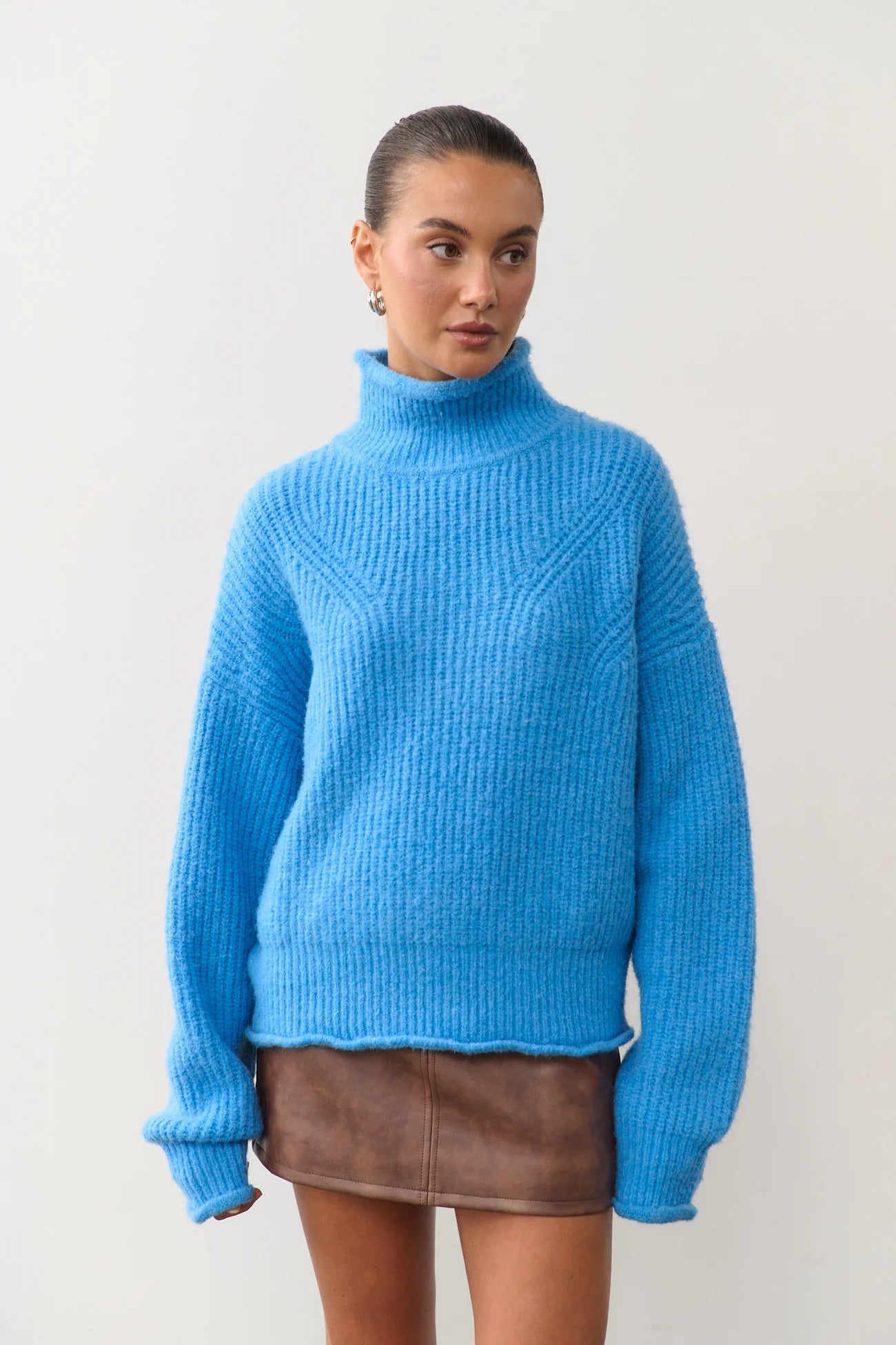 RAEF THE LABEL - FLORENCE TURTLE NECK - HORIZON