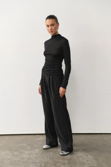 RAEF THE LABEL - OLIVIA WIDE LEG - BLACK