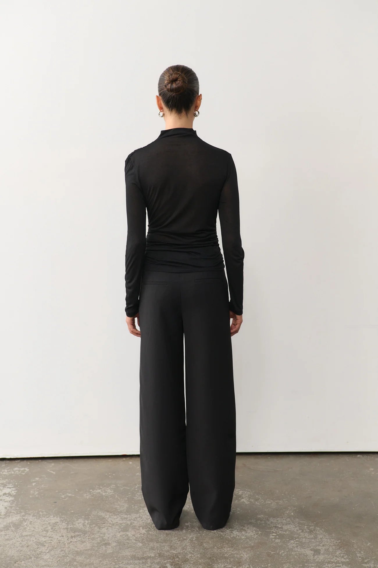 RAEF THE LABEL - OLIVIA WIDE LEG - BLACK