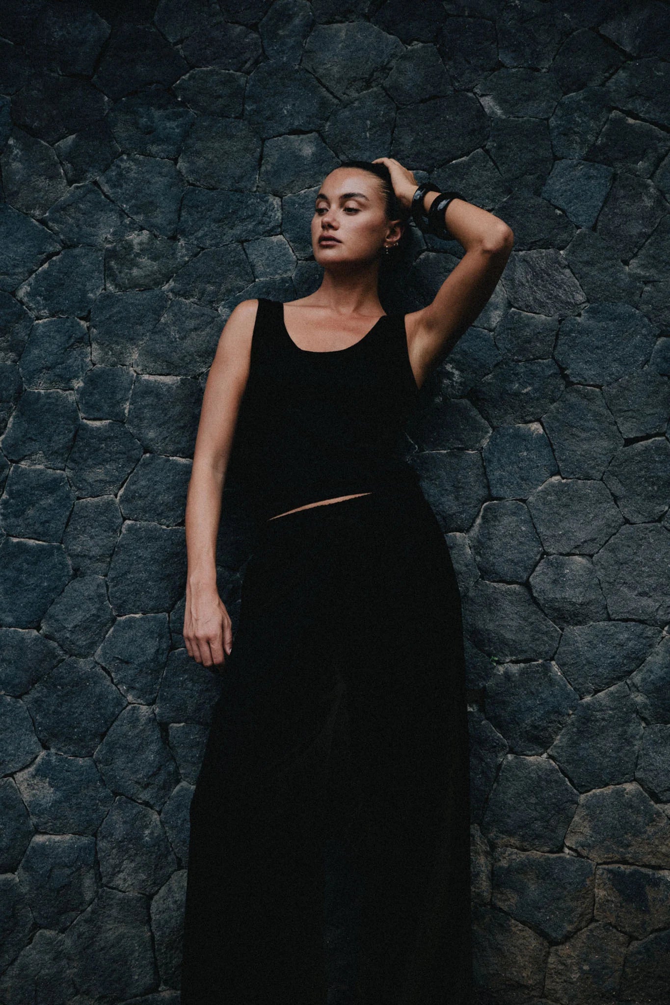 RAEF THE LABEL - ELSIE RELAXED TROUSER - BLACK
