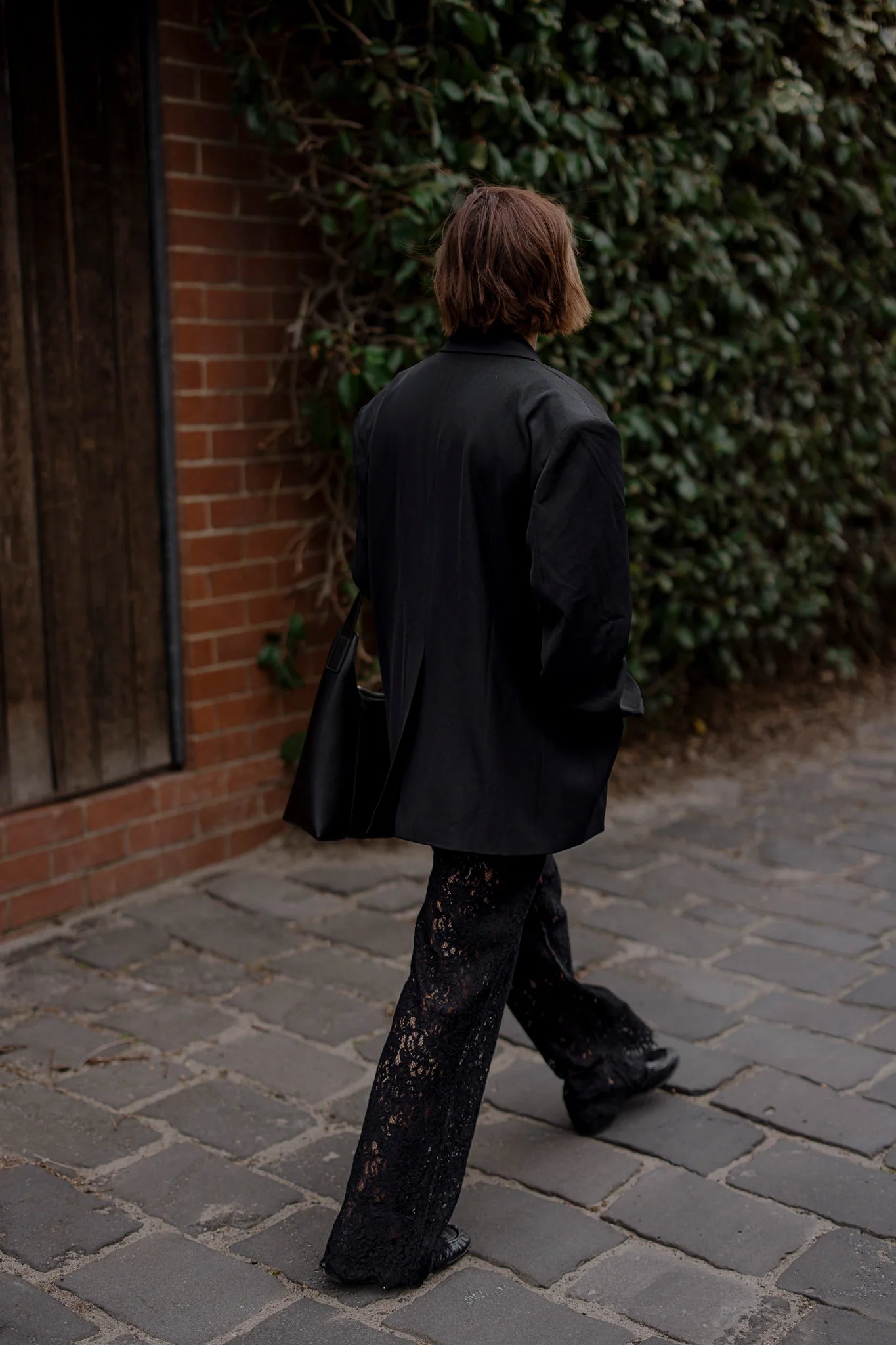 RAEF THE LABEL - SHILOH LACE PANT - BLACK
