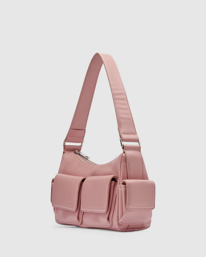 BRIE LEON - RAE MINI POCKET BAG - BABY PINK