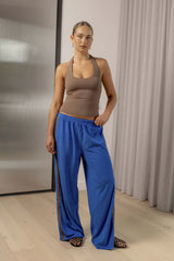 RAEF THE LABEL - TOWELLING PANT - BLUE