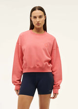 P.E NATION - REVERIE SWEAT - WASHED POPPY RED