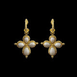 MOUNTAIN & MOON - ROSALIA EARRINGS - GOLD / GLASS PEARL