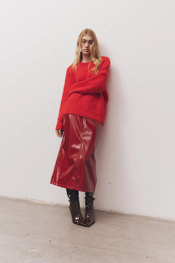 BLANCA - ROSMUNDA SWEATER - RED