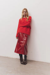 BLANCA - ROSMUNDA SWEATER - RED