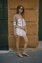 RAEF THE LABEL - LOLA LACE SHORT - WHITE