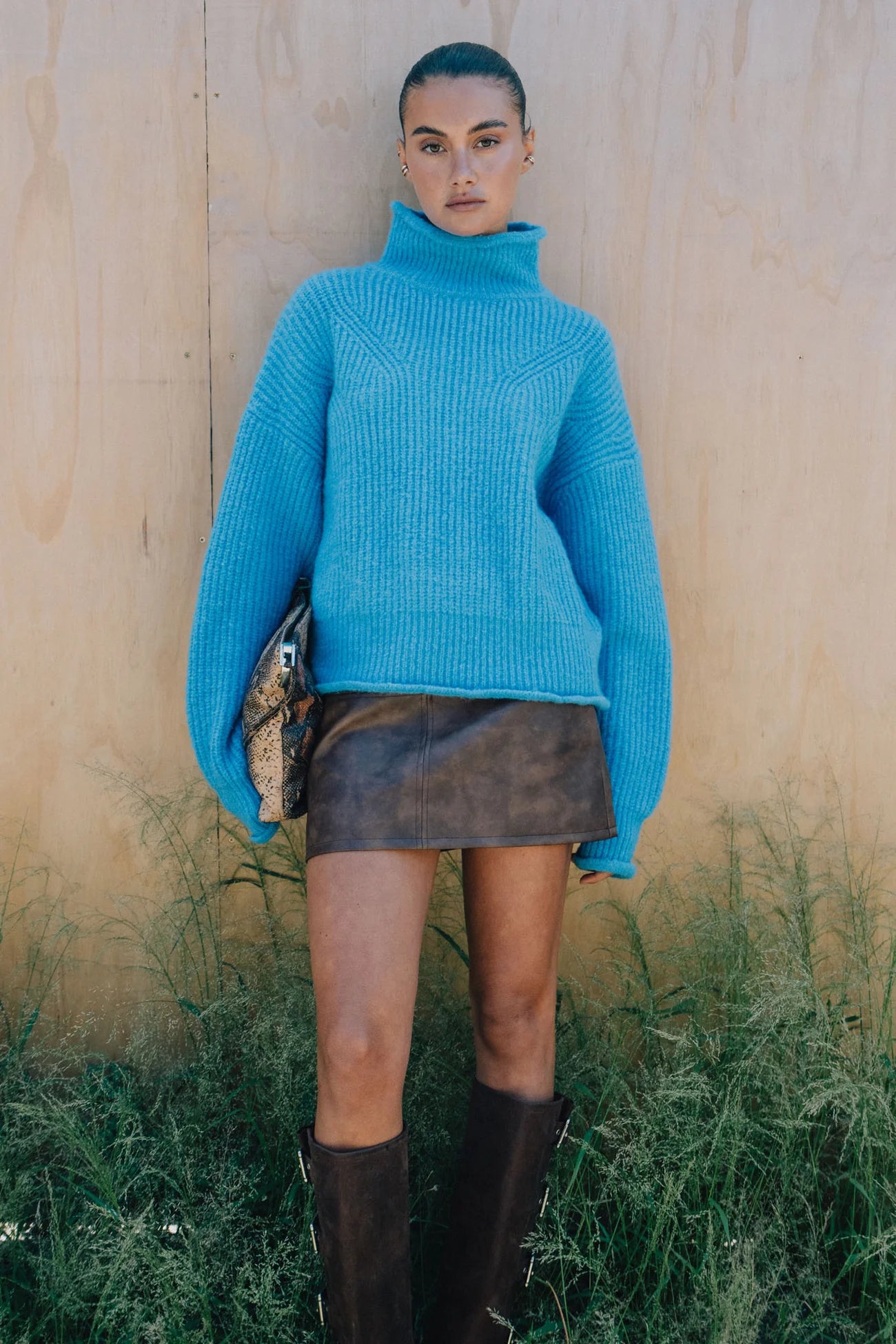 RAEF THE LABEL - FLORENCE TURTLE NECK - HORIZON