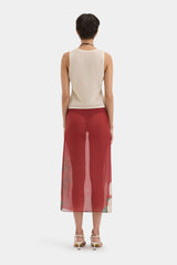SIR THE LABEL - FLORIAN MIDI SKIRT - WILDFLOWER FLORAL