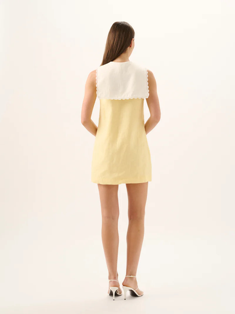 ROAME - VALENTINA MINI DRESS LIMONCELLO