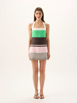 ROAME - MAYA HALTER MINI DRESS