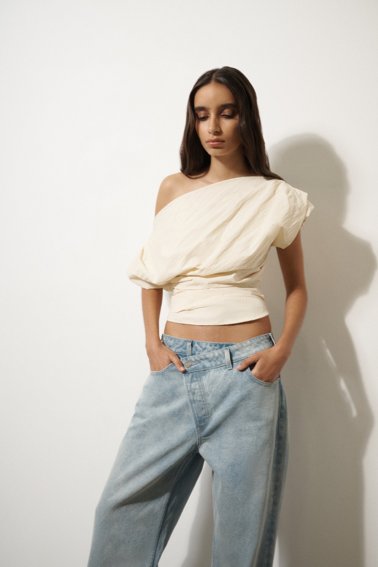 ONE OF OTHERS - HENRIETTA TOP - VANILLA