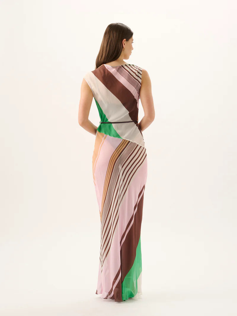 ROAME - CAPRI MAXI DRESS - TANGO STRIPE