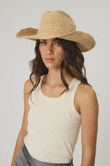 REMAIN - SARA HAT - RAFFIA