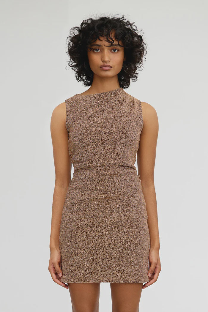 SIGNIFICANT OTHER - GIA MINI DRESS - BRONZE