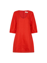 KIVARI - ROSALIA MINI DRESS - CORAL