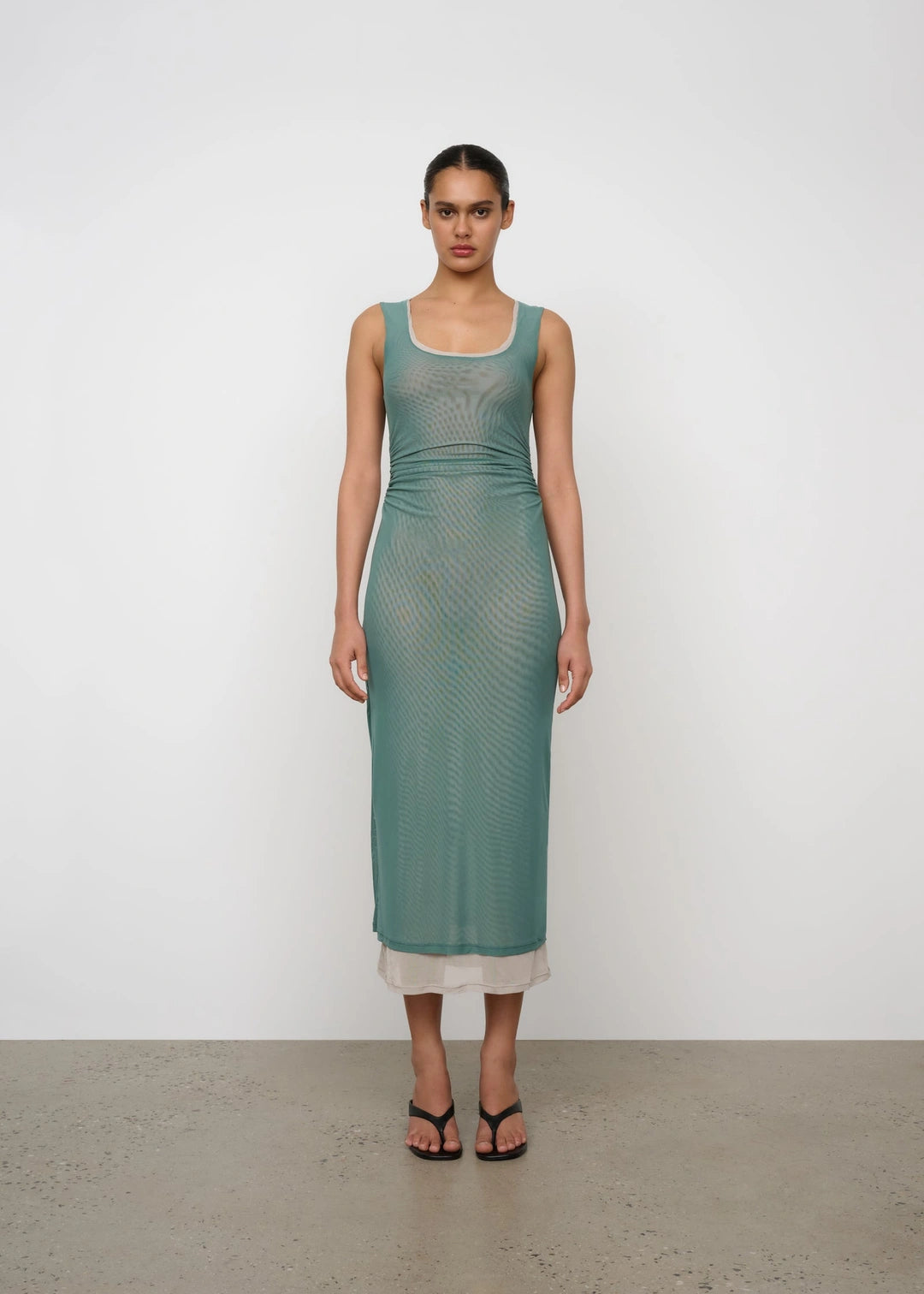 ONE OF OTHERS - SER DRESS - TEAL/SAGE