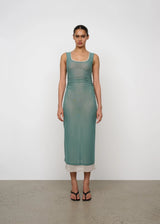 ONE OF OTHERS - SER DRESS - TEAL/SAGE