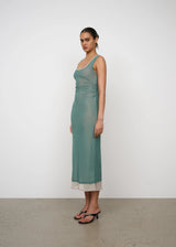 ONE OF OTHERS - SER DRESS - TEAL/SAGE