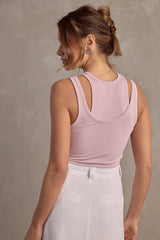 RAEF THE LABEL - MIA LAYERED TANK - ORCHID