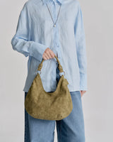 BRIE LEON - MISCHA SHOULDER BAG - MOSS CORN LEATHER