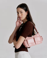 BRIE LEON - RAE MINI POCKET BAG - BABY PINK