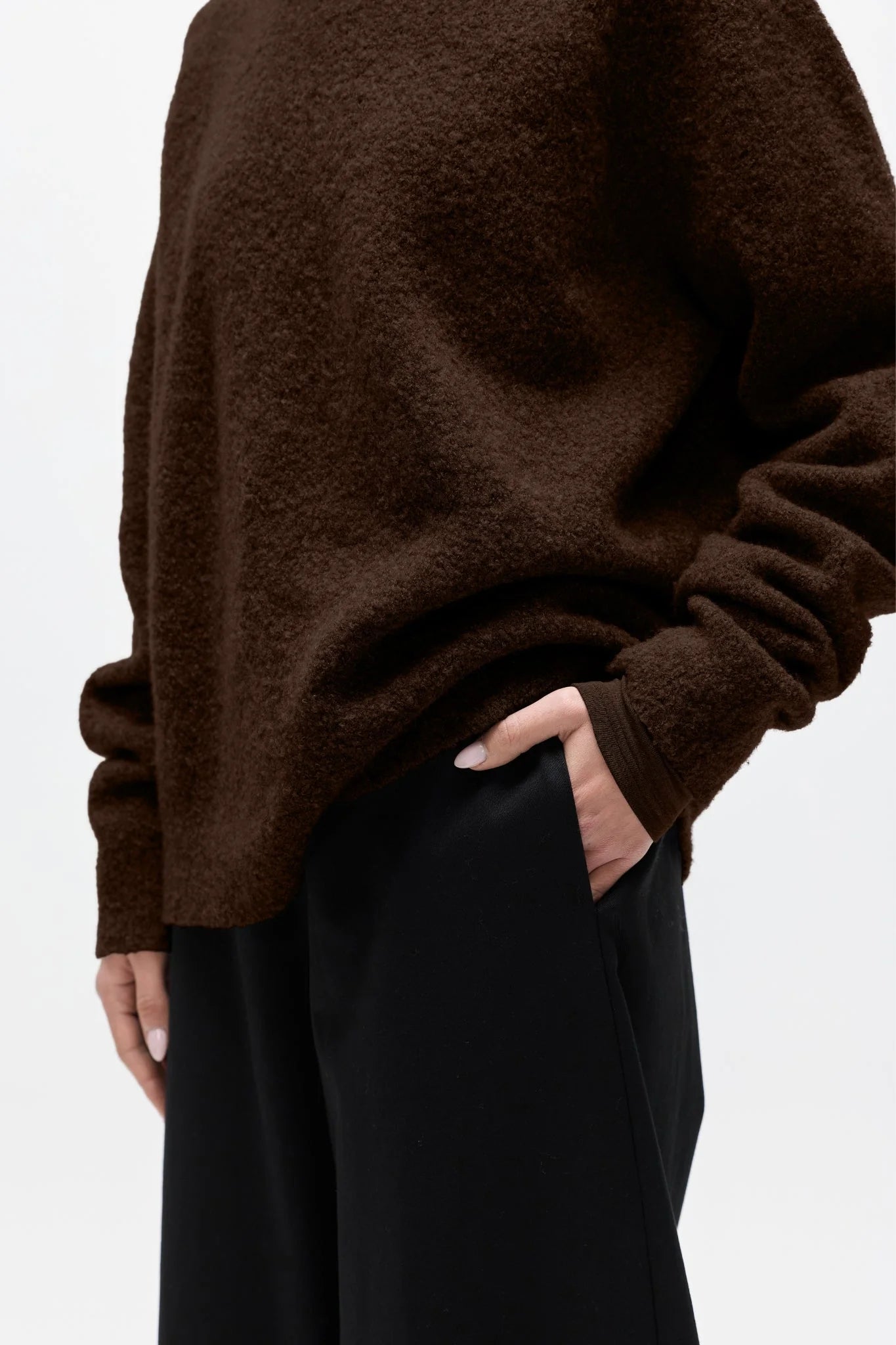 BAYSE - STELLA CREW NECK - BEAR