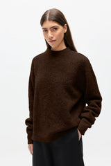 BAYSE - STELLA CREW NECK - BEAR