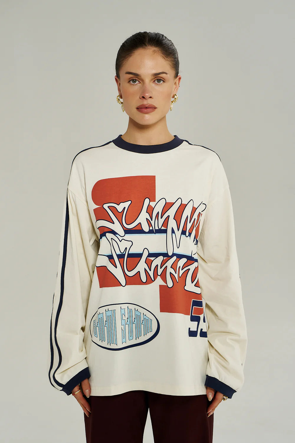 SUMMI SUMMI - BLEU 55 LS TEE