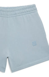 ANINE BING - KAM SHORT FRAMED MONOGRAM - PALE BLUE