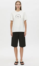 CAMILLA AND MARC - KARINE GRAPHIC TEE - SOFT WHITE