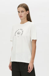CAMILLA AND MARC - KARINE GRAPHIC TEE - SOFT WHITE