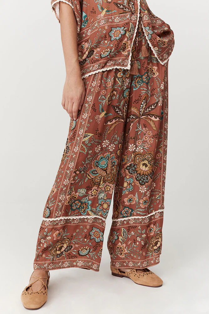 PRE ORDER - SPELL - MOJAVE LILY PANT - AMBER