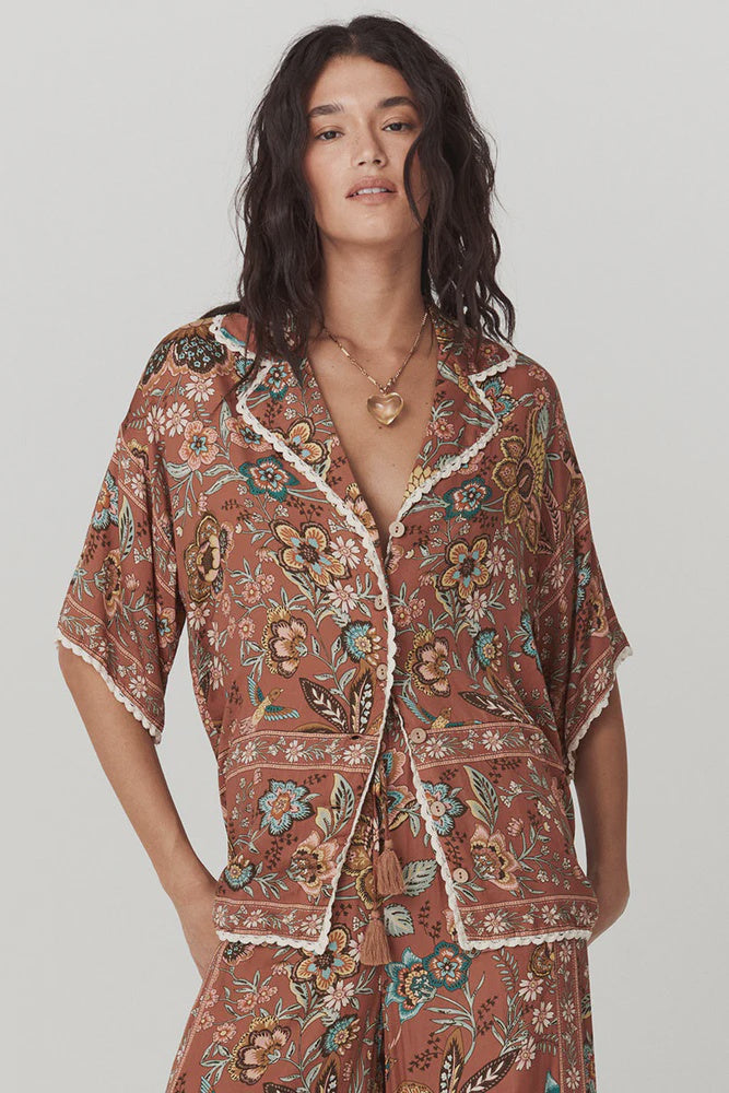 PRE ORDER - MOJAVE LILY SHIRT - AMBER