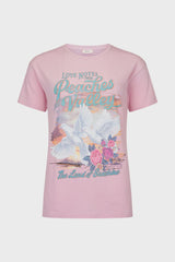 SPELL - PEACHES BIKER TEE - MUSK