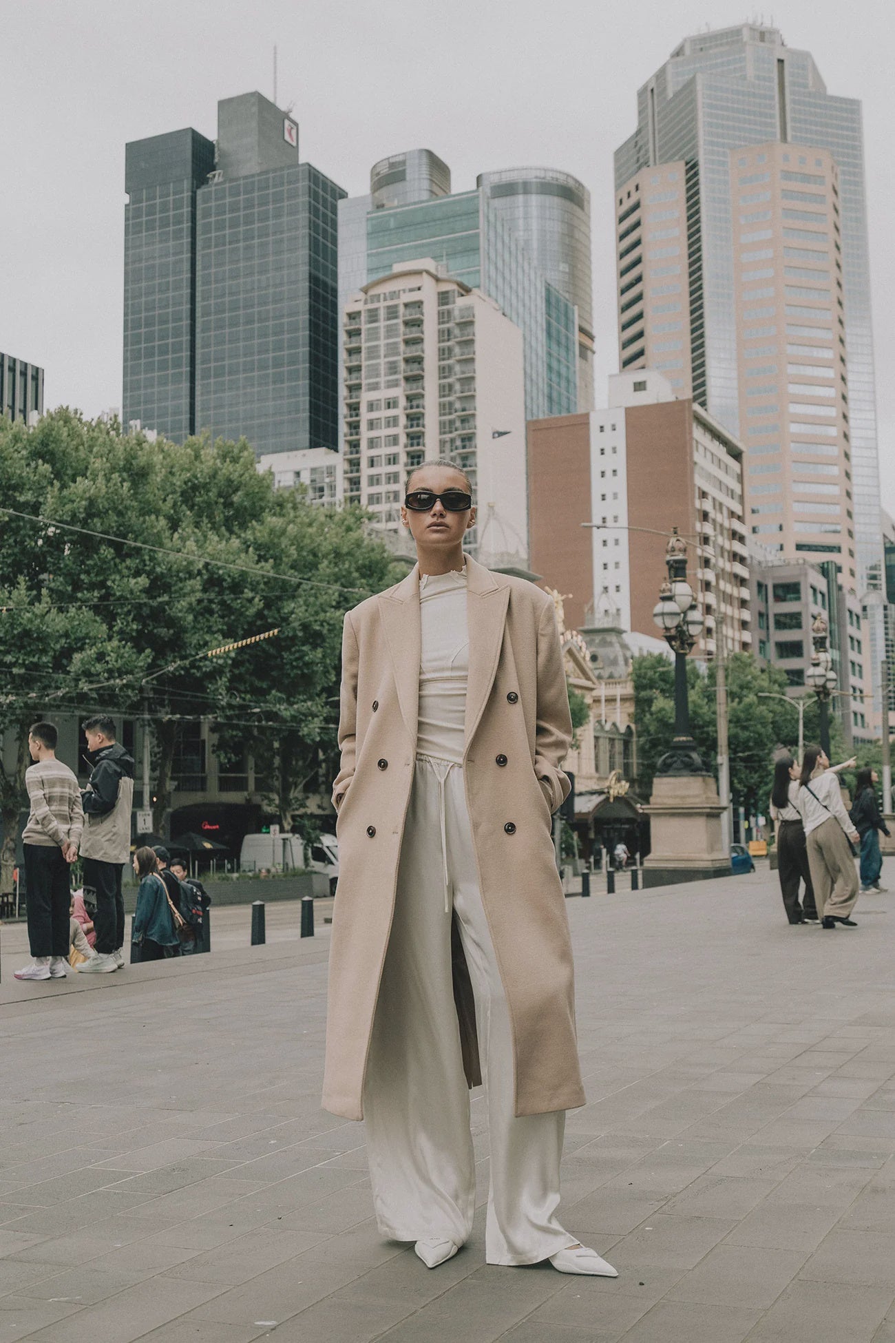 RAEF THE LABEL - STELLA COAT - CAMEL