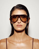 BANBE EYEWEAR - THE AMELIA - DARK HAVANA TORT/DARK YELLOW