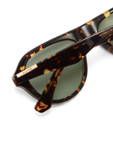 BANBE EYEWEAR - THE RILEY - AMBER TORT/LIGHT GREEN