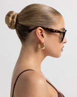 BANBE EYEWEAR - THE RILEY - AMBER TORT/LIGHT GREEN